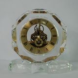 Faces Crystal Clock with Base 2016 New Design