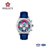 Newest Japan Movement Sports Watch Ganuine Leather Strap Watches