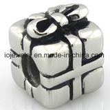 Black Coated Loose Metal Gift Bead