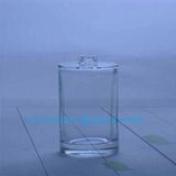 Clear Perfume Glass Bottle 100ml Cylinder Shape