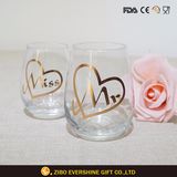 High Quality Whiskey Glass Egg Shaped Wine Glass