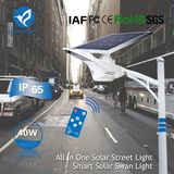 40W Solar Products LED Garden Lighting Road Lamp