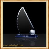 Custom Transparent Crystal Glass Trophy
