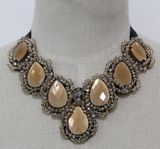 2017 Fashion Jewelry Bead Crystal Chunky Custume Choker Collar Necklace (JE0050)