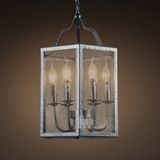 American Industrial Retro Creative Six Corner Chandelier