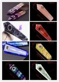Hbking New Coming Smoking Pipe Colorful Crystal Hand Pipe