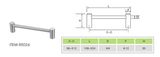 Stainless Steel Furniture Pull Kitchen Cabinet Handle