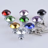 Elegant Design Small Crystal Knob Handle for Cabinet Door
