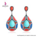 Colorful Fashion Alloy Jewelry Bohemian Drop Earrings 2 Colors