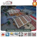 15X15m Catering Tent with Transparent Roof and Sides