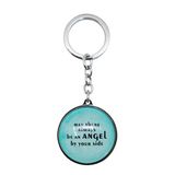 Custom Metal Round Keychain for Gift Hx-8439