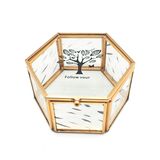 Factory Hand Crafted Custom Glass Jewelry Box (Jb-1073)