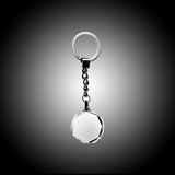 Octagon Crystal Keychain (#961-C1229)