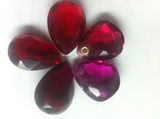 Fancy Crystal Stones with a Hole for Jewelry Pendant