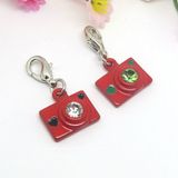 Hot Sale Factory Price Fashion Camera Charm Enamel Jewelry Charm