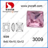 Machine Cut Point Back Square Loose Stone for Garment