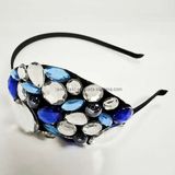 Plastic Hair Band with Crystal