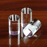 Wholesale Cheap Custom Transparent Crystal Pillar Trophy and Award