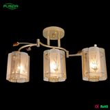 Glass Chandelier Lamp for Bedroom
