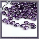 Fashion Jewelry Set Various Oval Checker Cut Cubic Zirconia