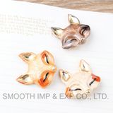 Fashion Fox Head Pendants Plated Rhinestone Enamel Necklace Jewelry Bracelet