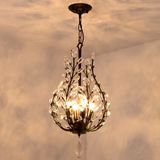 American Type Candle Crystal Chandlier Lighting