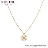44401 Xuping Fashion 18K Gold Color Thin Necklace