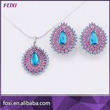 China Wholesale Crystal Jewelry Sets Semi Jewels in China