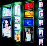 Multi Image Acrylic Advertising Crystal Lightbox
