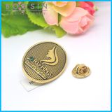 Custom Antique Gold Female Scarf Buckle Brooch#51177