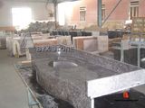 Tan Brown Granite Stone Vanity Top for Bathroom