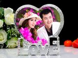 Beautiful and Color Printing Crystal Glass Photo Frame