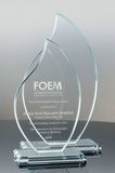 Flare Clear Glass Flame (#1378, #1379)