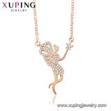 44474 Popular Rose Gold Color Man Necklace