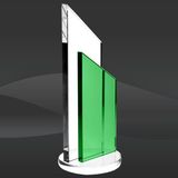 Green/ Red/ Black Success Crystal Award (TM-C1660, TM-C1661, TM-C1662)