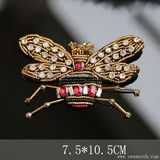 Ophidian Rhinestone Embroidery 3D Patch Sequin Beads Crystal Clothing Accessories