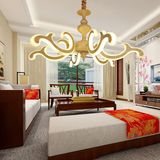 LED Auspicious Luminaire Big Chandelier for Living Room