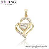 33804 Fashion 14K Gold Delicate Pendant Plated with a Wowan