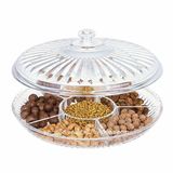 Creative Acrylic Multi Sectional Snack Serving Tray