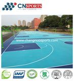 Crystal Basketball Flooring with Transparent Wear-Resisting Top Layer