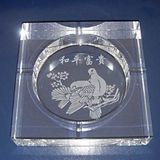 High Quality Crystal Glass Ashtray for Home&Office Decoration (JD-CA-005)