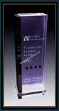 Purple Crystal Building Award Plaques 11