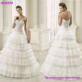 Handwork Embroidery Crystal Beaded Wedding Bridal Dresses