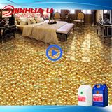 No-Slip Crystal Double Components Ab Epoxy 3D PVC Sticker Resin for Floor, Wall Decoration