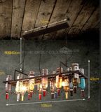 Square Home & Hotel Decorative Fixture Pendant Lighting for Bar Shop