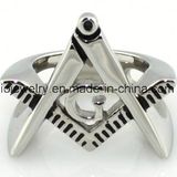 316L Stainless Steel Masonic Ring Jewelry