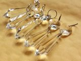Transparency Chandelier Glass Crystals Lamp Hanging Drops Pendants