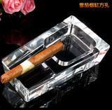 High Quality Home Office Decoration Crystal Tabletop Cigarette Ashtray