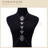 2017 Hot Body Jewelry with Rhinestone Chain