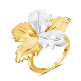 Top Quality Two Tone Color China Manufacturer Fashion Jewellery Jewelry Ring